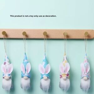 Bunny Gnome Bag Charm/ Keychain/ Decor New, 5 Choices, Price Is For 1